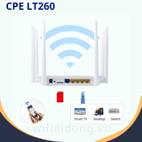 CPE LT260 | Bộ Phát WiFi 4G LTE Cat6, Tốc Độ 1200Mbps, Kết Nối 32 Thiết Bị | Bảo Hành 12 Tháng 1 Đổi 1