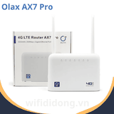 Olax AX7 Pro | Bộ Phát WiFi 4G Tốc Độ Cao, Vừa Cắm Nguồn Vừa Dùng, Pin 5000 mAh | Bảo Hành 12 Tháng 1 Đổi 1