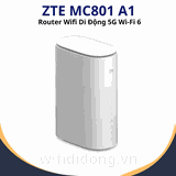 ZTE MC801 A1| Router Wifi Di Động 5G Wi-Fi 6, Tốc Độ 2,8 Gbps, Băng Tần Kép, Cổng Ethernet 10G| Bảo Hành 12 Tháng