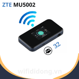 ZTE MU5002 | Bộ Phát WiFi 5G Tốc Độ Cao 3800 Mbp/s, WiFi Thế Hệ 6, Pin 4500 mAh, Hỗ trợ 32 Thiết Bị Truy Cập Đồng Thời | Bảo Hành 12 Tháng 1 Đổi