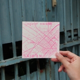 Sài Gòn Map Pink Card