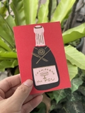 Champagne For You Card