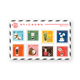 Cà Phê Stamp Sticker