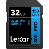 Thẻ nhớ SD 32GB Lexar Professional 800x PRO UHS-I U3 V30