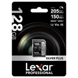 Thẻ nhớ Lexar Professional SILVER PLUS SDXC UHS-I V30 (205MB/s)