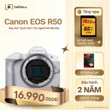 (New) Canon EOS R50 White + Lens RF-S 18-45mm