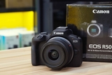 (Likenew Fullbox) Canon EOS R50 Black + Lens RF-S 18-45mm | BH hãng 04/2026