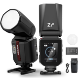 NEEWER Z3 100Ws 2.4G for NikonTTL Round Head Flash Speedlite