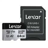 Thẻ nhớ MicroSD Lexar 64GB Professional SILVER PLUS UHS-I | Chính Hãng