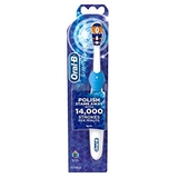 Bàn chải đánh răng điện Oral-B 3D White Action Power Toothbrush chạy pin AA (có thể thay đầu bàn chải) - làm sạch sâu đến từng kẽ răng