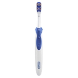 Bàn chải đánh răng điện Oral-B 3D White Action Power Toothbrush chạy pin AA (có thể thay đầu bàn chải) - làm sạch sâu đến từng kẽ răng