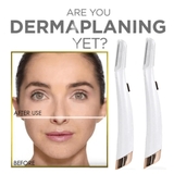 Máy Triệt Lông Finishing Touch Flawless Dermaplane Glo Lighted Facial Exfoliator