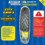 Lốp Michelin 120/80-16 TL City Grip 2
