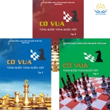 Combo 3 cuốn Cờ vua - Từng bước từng bước một, Tập 1, 2, 3