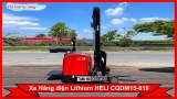 XE NÂNG ĐIỆN LITHIUM NHÀ KHO HELI 1.5 TẤN CQDM15-810