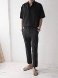KKL V COLLAR SHIRT (tay ngắn 2 màu)