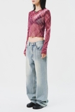 WIDE JEANS (bạc)