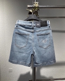 LOGO JEAN SHORTS (blue)