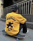SKATE MAN TEE (cheese)