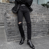 SKINNY JEAN rách gối 👖 (đen)