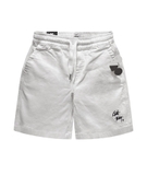 BIG KID JEAN SHORTS (white)