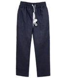 LINEN SET /BOTTOM (black / navy)