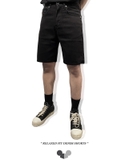 Denim Shorts (black)