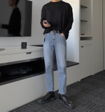 BABYBLUE SKINNY JEANS (rách gối)