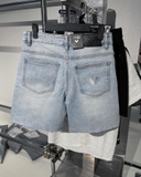 JEAN SHORTS rách gấu (lightblue)