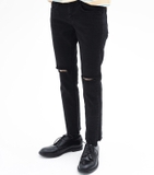 SKINNY JEAN rách gối 👖 (đen)