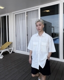 KKL POCKET SHIRTS (White)