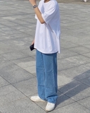 Cotton Jean ống rộng 👖