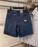 LOGO JEAN SHORTS (deepblue)