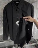 Basic Oxford Shirt (black)
