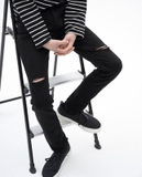 SKINNY JEAN rách gối 👖 (đen)