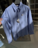 STRIPED MINI LOGO SHIRTS