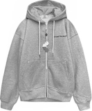 ZIP UP HOOD (grey)