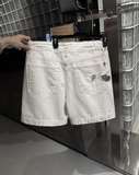 LOGO JEAN SHORTS (black)