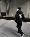 BIG SS HOOD (black)