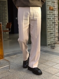 ANN PANTS ống suông (kem)
