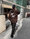 BIG SS HOOD (dark mocha)