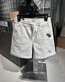 BIG KID JEAN SHORTS (white)