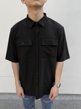 KKL POCKET SHIRTS (Black)