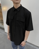 KKL POCKET SHIRTS (Black)