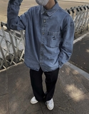 DENIM SHIRT (xanh nhạt)