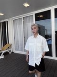 KKL POCKET SHIRTS (White)