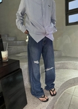 OS JEAN (rách gối ống suông)