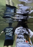 DINO TEE (blue/black)