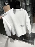 LS BOXY LONG TEE (trắng)