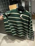 BSS STRIPE LONG TEE